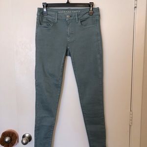 American Eagle super stretch jeggings size 4 reg